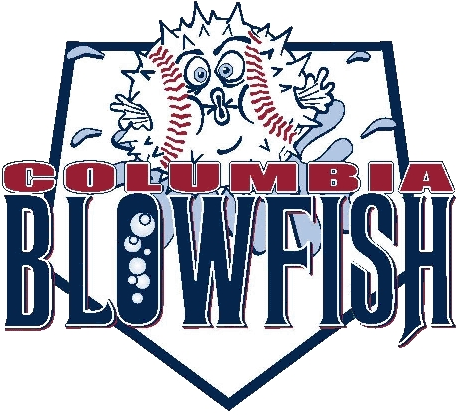 Columbia Blowfish 2006-2010 Primary Logo iron on transfers for clothing